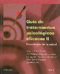Guía de tratamientos psicológicos eficaces II 