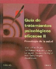 Gua de tratamientos psicolgicos eficaces II 