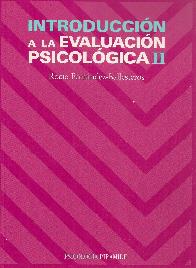 Introduccin a la Evaluacin Psicolgica II