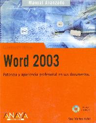 Word 2003 Manual Avanzado CD