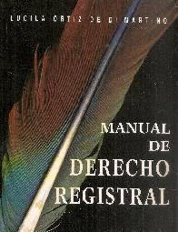 Manual de Derecho Registral