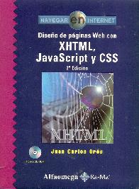 Diseño de paginas Web con XMTML, JavaScript y CSS CD
