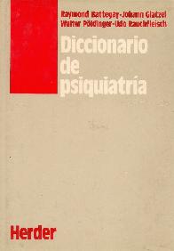 Diccionario de psiquiatria