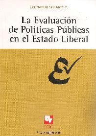 La evaluacin de Polticas Pblicas en el Estado Liberal