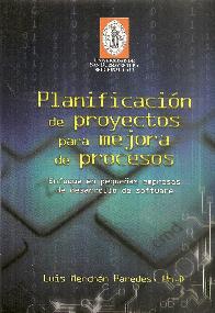 Planificacin de proyectos para mejora de procesos