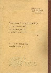 Modelos de optimizacin de la operacin del transporte pblico colectivo