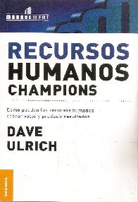 Recursos humanos champions