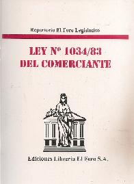 Ley N 1034/83 Del Comerciante
