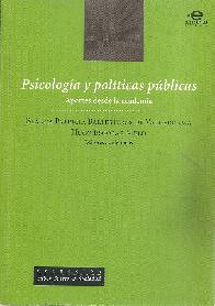 Psicologa y polticas pblicas