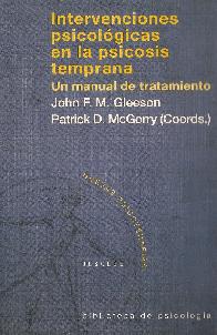 Intervenciones psicolgicas en la psicosis temprana