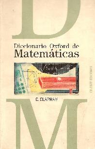 Diccionario Oxford de matematicas