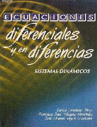 Ecuaciones diferenciales y en diferencias, sistemas dinamicos