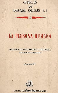 La persona humana