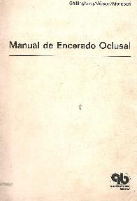 Manual de Encerado Oclusal