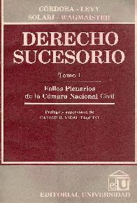 Derecho Sucesorio Tomo I