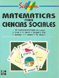 Matematicas para ciencias sociales