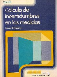 Calculo de Incertidumbres en las Medidas