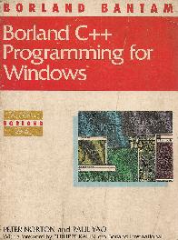 Borland C++ Progr. For Windows