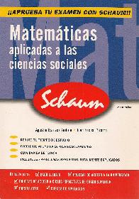 Matematicas aplicadas a las ciencias sociales Schaum