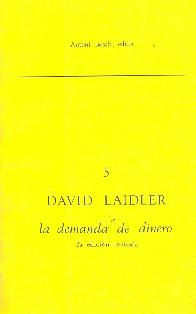 La demanda de dinero