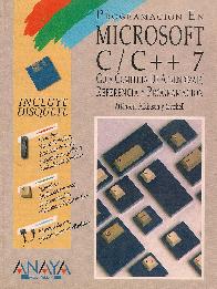 Programacion en Microsoft C,C ++ 7