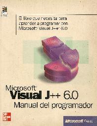 Microsoft Visual J++ 6.0 : manual del programador