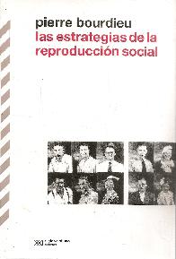Las estrategias de la reproduccin social