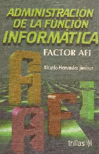 Administracion de la funcion informatica