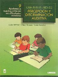 Gua para el rea de Percepcin y Discriminacin Auditiva 9