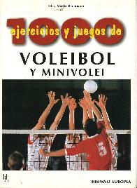 1000 ejercicios y juegos de voleibol y minivolei