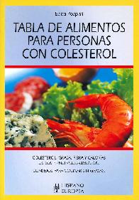 Tabla de Alimentos para Personas con Colesterol