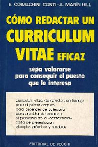 Como redactar un curriculum vitae eficaz