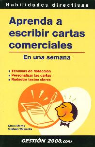Aprenda a escribir cartas comerciales en una semana