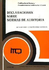 Declaraciones sobre normas de auditoria T III