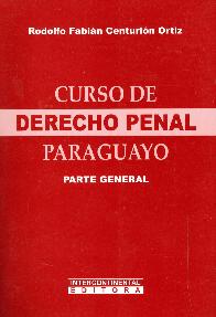 Curso de Derecho Penal Paraguayo. Parte General