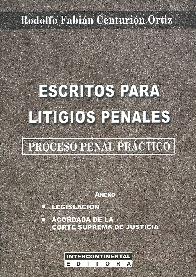 Escritos para Litigios Penales