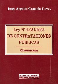 Ley N 2051/2003 de Contrataciones Pblicas