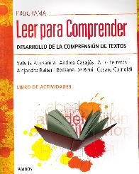 Programa Leer para Comprender libro de actividades