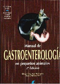 Manual de Gastroenterologa en pequeos animales