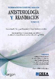 Anestesiologa y Reanimacin 2 Tomos Formacin Continuada en