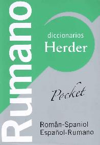 Rumano Diccionarios Herder Pocket
