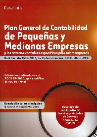 Plan General de Contabilidad de Pequeas y Medianas Empresas