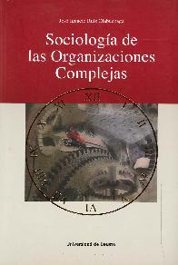 Sociologa de la Organizaciones Complejas