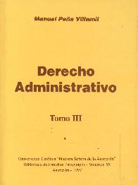 Derecho Administrativo Tomo III