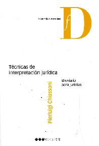 Tcnicas de Interpretacion Jurdica