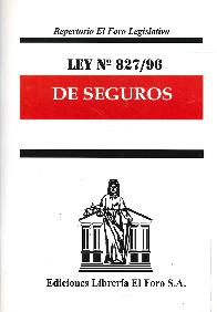 Ley N 827/96 De Seguros