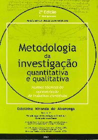 Metodologia da investigaao quantitativa e qualitativa