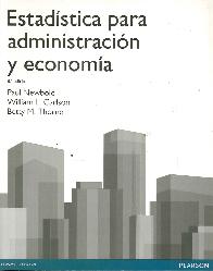 Estadstica para Administracin y Economa