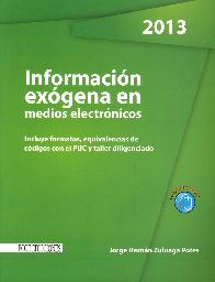 Informacin Exgena en Medios Electrnicos