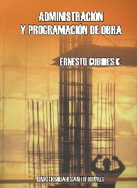 Administracin y Programacin de Obra